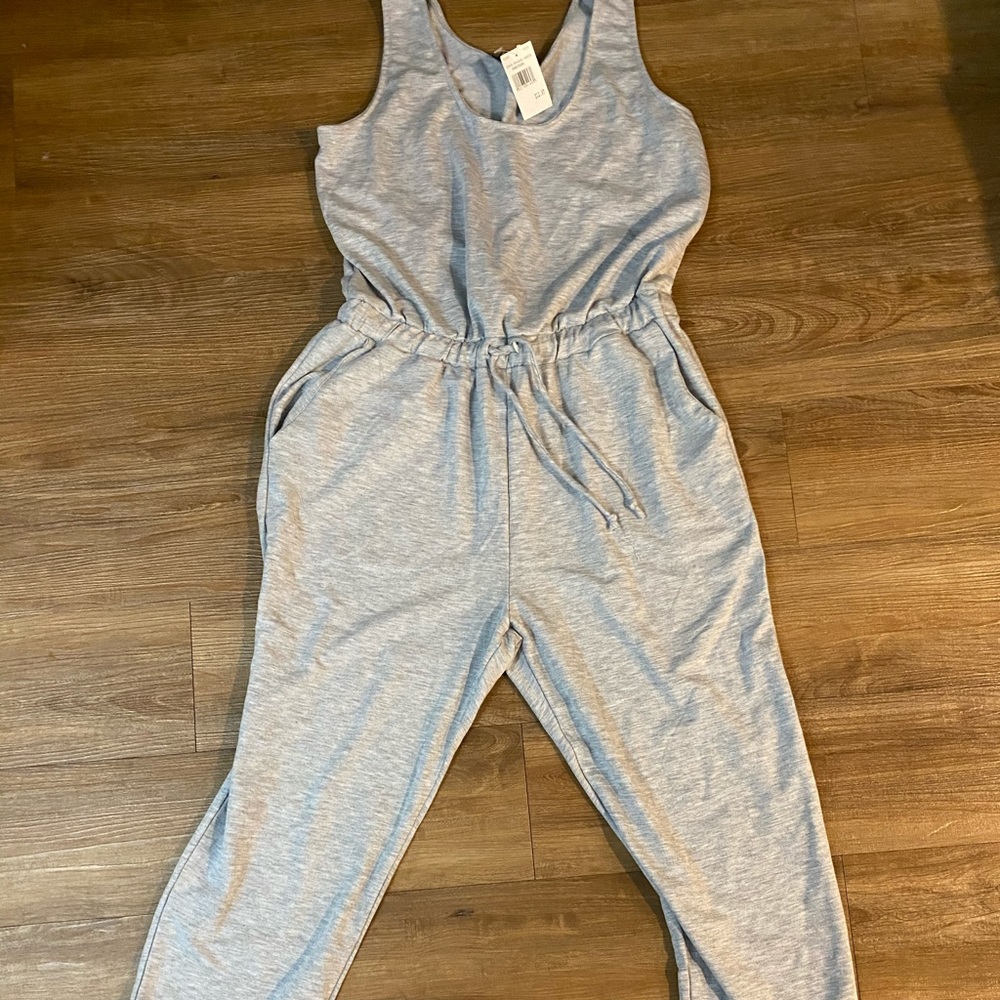 Gray jumpsuit